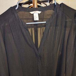 H & M Women's Sheer Blouse